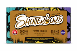 Toffee Crunch - Indica - 500mg - Euphoria Extracts