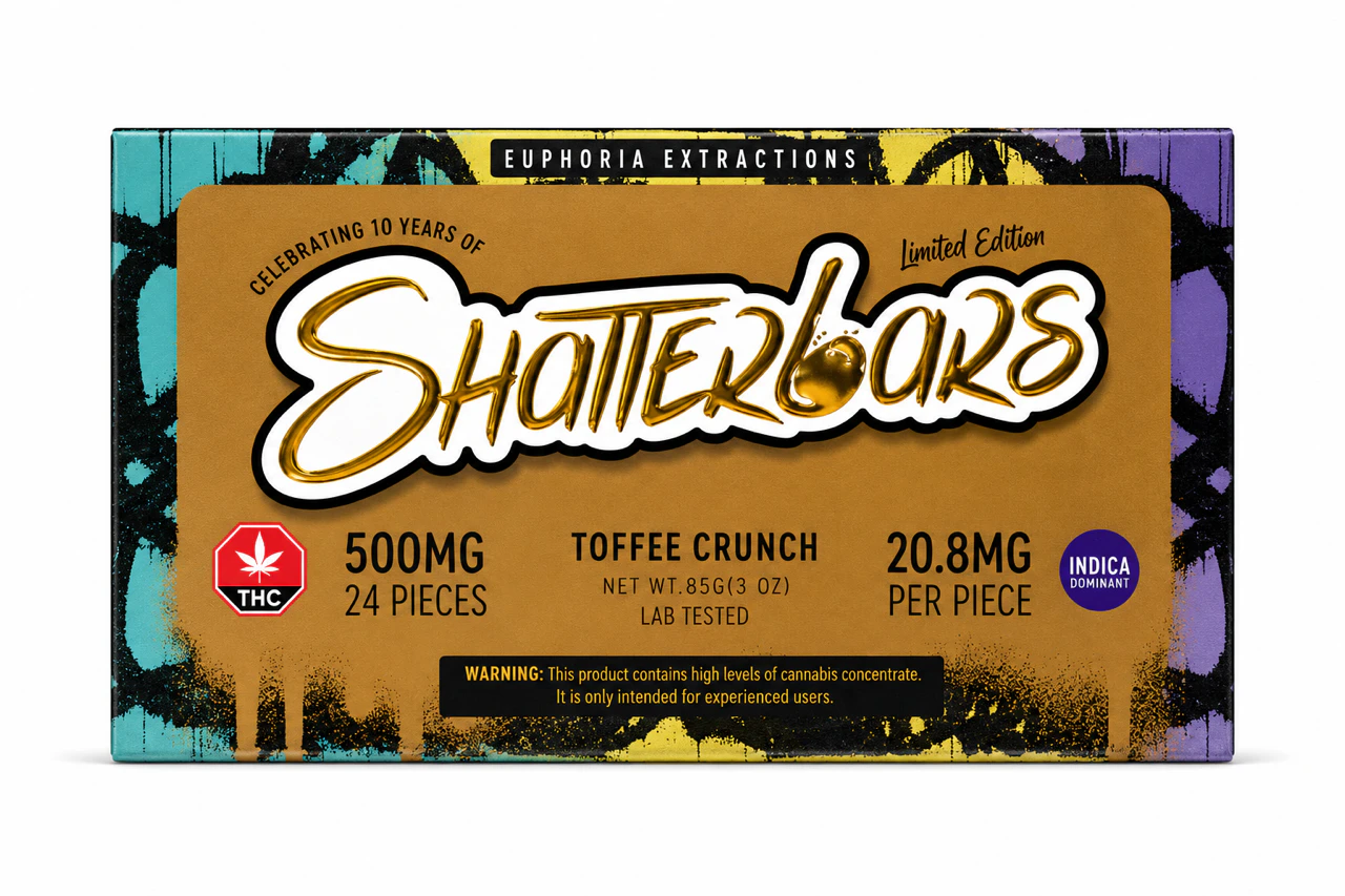 Euphoria Extracts - Toffee Crunch - Indica - 500mg - Euphoria Extracts Main Image