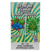 Blueberry Distillate + OG Kush Sauce Vape Pen - 6g - Straight Goods