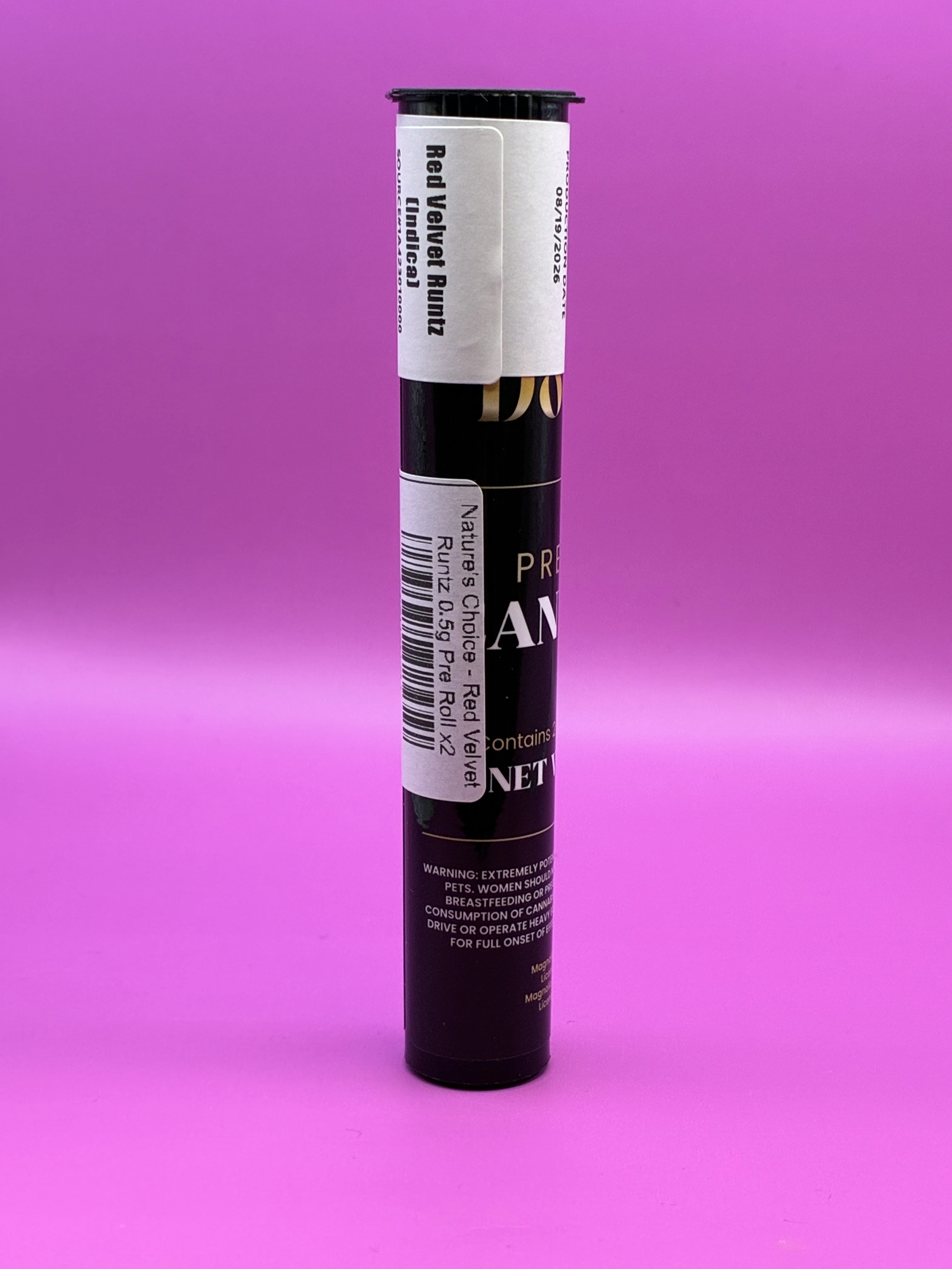 Nature's Choice - Nature's Choice - Red Velvet Runtz 0.5g Pre Roll x2 Main Image
