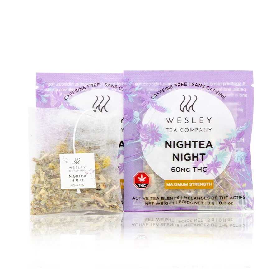 Wesley Tea Co. - THC Nightea Night Single 60mg - Wesley Tea Co. Main Image