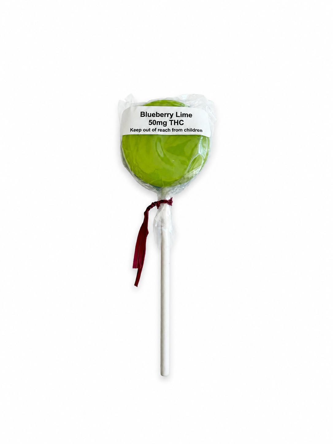 Blueberry Lime Lollipop - 50mg - Choice Edibles