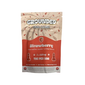Grounded High Dose - Strawberry Gummies - 1000mg - Grounded High Dose