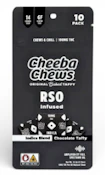Cheeba Chews - Chocolate Taffy RSO Indica - 100mg