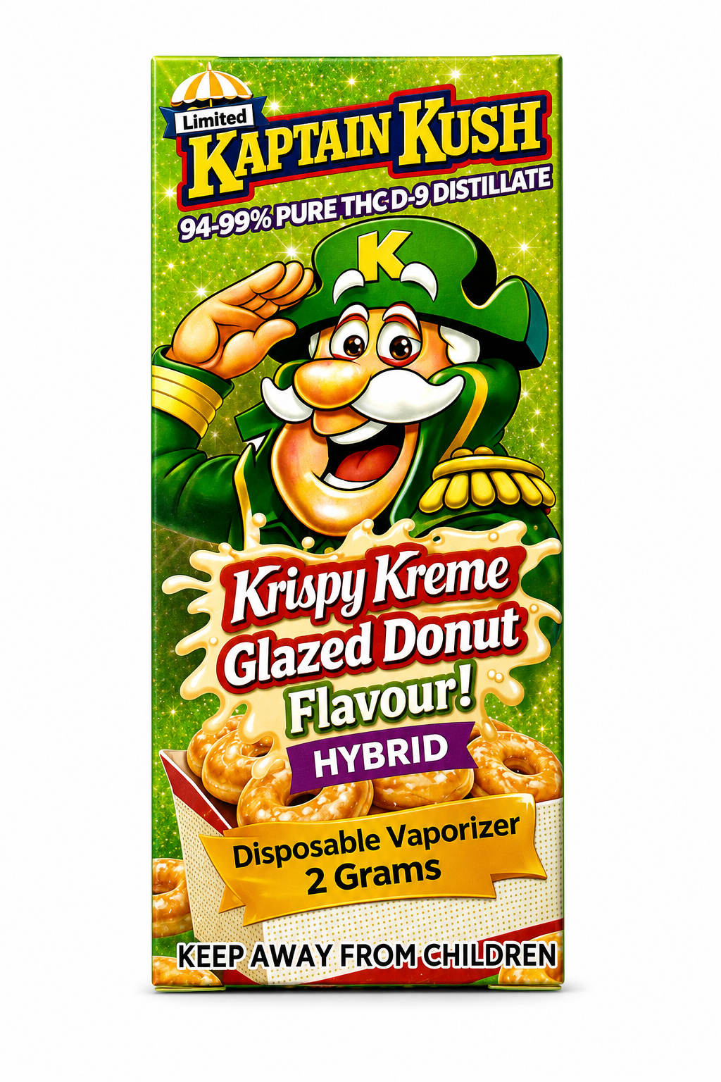 Krispy Kreme Vape Pen - 2g - Kaptain Kush