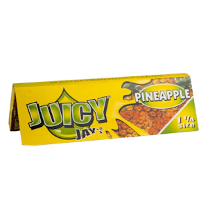 Juicy Jay's Rolling Papers - Pineapple - 1¼ - Juicy Jay's Papers