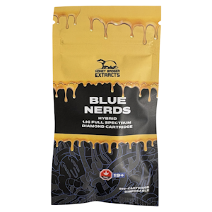Honey Badger - Blue Nerds Diamond Vape Cartridge - 1.1g - Honey Badger