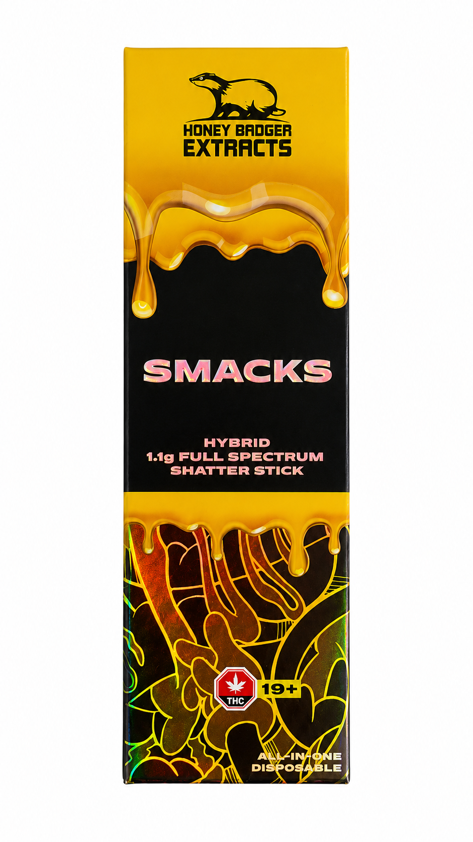 Smacks Vape Pen - 1.1g - Honey Badger