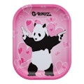 Bansky's Graffiti Panda Gunnin Metal Tray - Small - G-Rollz