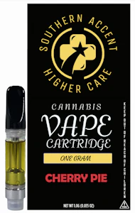 Southern Sky Brands - Southern Accent - Cherry Pie Vape Cart - 1g
