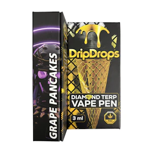 Drip Drop - Grape Pancakes Vape Pen - 3g - Drip Drop