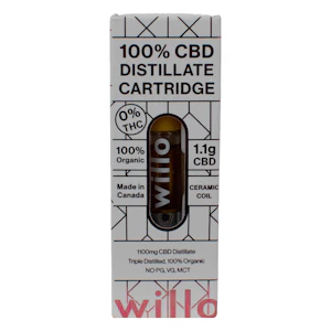 Willo - Space Candy 1.1g CBD Vape Cart - Willo