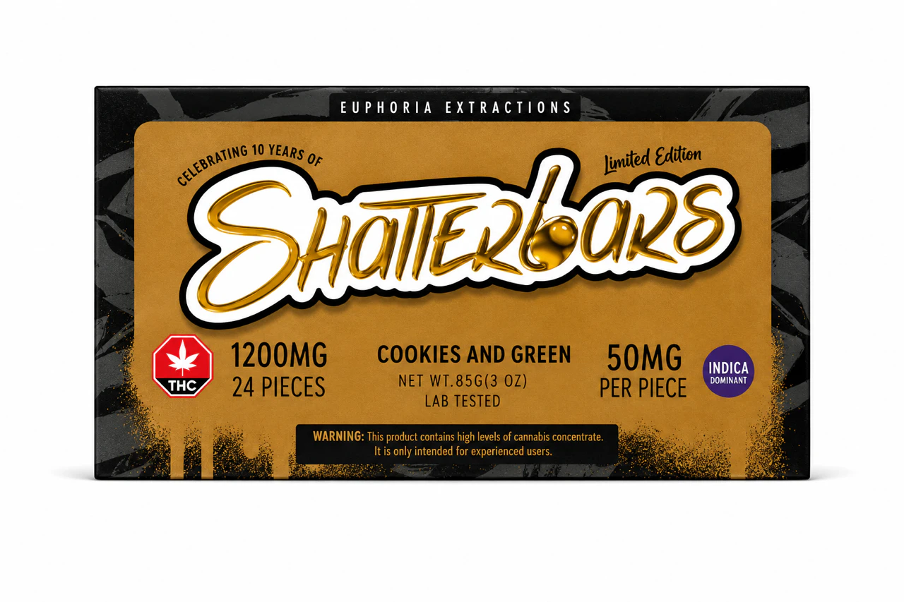 Euphoria Extracts - Cookies N' Green - Indica - 1200mg - Euphoria Extracts Main Image