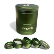 Green 5pc EZ Metal Grinder - Ongrok