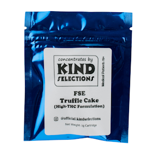 Kind Selections - Truffle Cake FSE Cartridge - 1g - Kind Selections