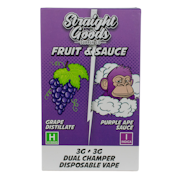 Grape Distillate + Purple Ape Sauce Vape Pen - 6g - Straight Goods