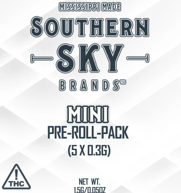 Southern Sky Brands - Who Dank 0.3g Pre Roll 5 Pack Main Image