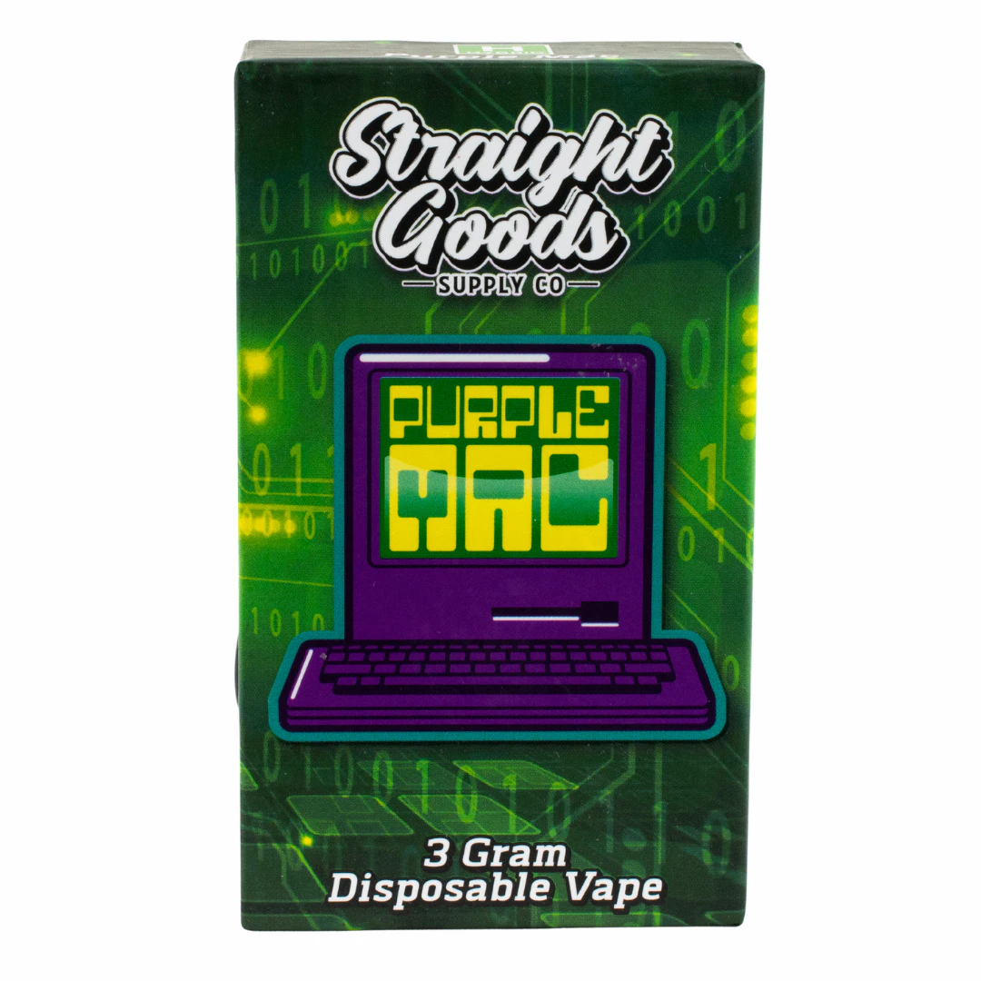 Straight Goods - Purple Mac Vape pen - 3g - Straight Goods Main Image