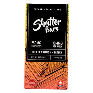 Euphoria Extracts - Toffee Crunch - Sativa - 250mg - Euphoria Extracts