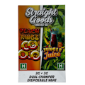 Peach Rings + Jungle Juice Vape Pen - 6g - Straight Goods Duel Chamber