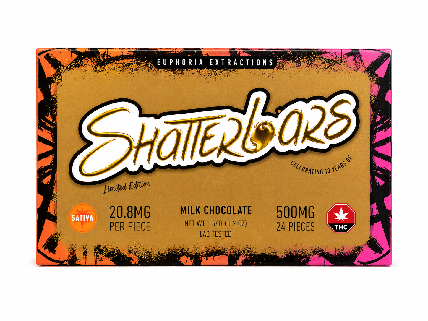 Milk Chocolate - Sativa - 500mg - Euphoria Extracts