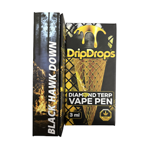 Drip Drop - Black Hawk Down Vape Pen - 3g - Drip Drop