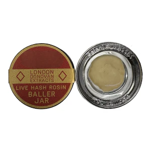 London Donovan - Cookies Hash Rosin Baller Jar - 3.5g - London Donovan