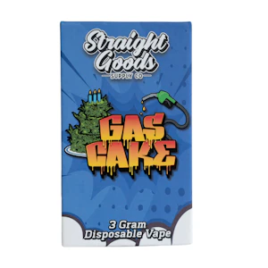Straight Goods - Gas Cake Vape pen - 3g - Straight Goods