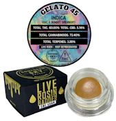Gelato 45 Live Rosin Concentrate Jar - 1g