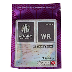Crash Labs - White Rhino Shatter 1g - Crash Labs