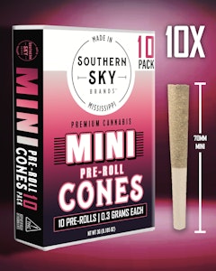 Southern Sky Brands - OGKB V2 - 0.3g Pre Roll 10 Pack