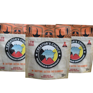 Medicine Wheel - 200mg Creator's Choice Daytime Gummies (10x20mg) - Medicine Wheel