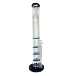 18'' Blue Percolator Arsenal - Bong