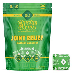 Cheeba Chews - Cheeba Chews - Joint Relief - Salted Caramel - 100mg