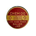 Chem OG Hash Rosin - 3.5g - London Donovan Rosin Baller