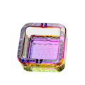 Rainbow Glass Ashtray - Piranha