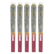 DEBUNK - Darts - Lemon Cherry GLTO Crushed Diamond Infused Pre-Roll - Hybrid - 5x0.5g