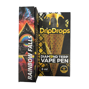 Drip Drop - Rainbow Falls Vape Pen - 3g - Drip Drop