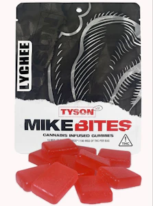 Southern Sky Brands - Tyson 2.0 - Mike Bites - Lychee Gummies - 100mg