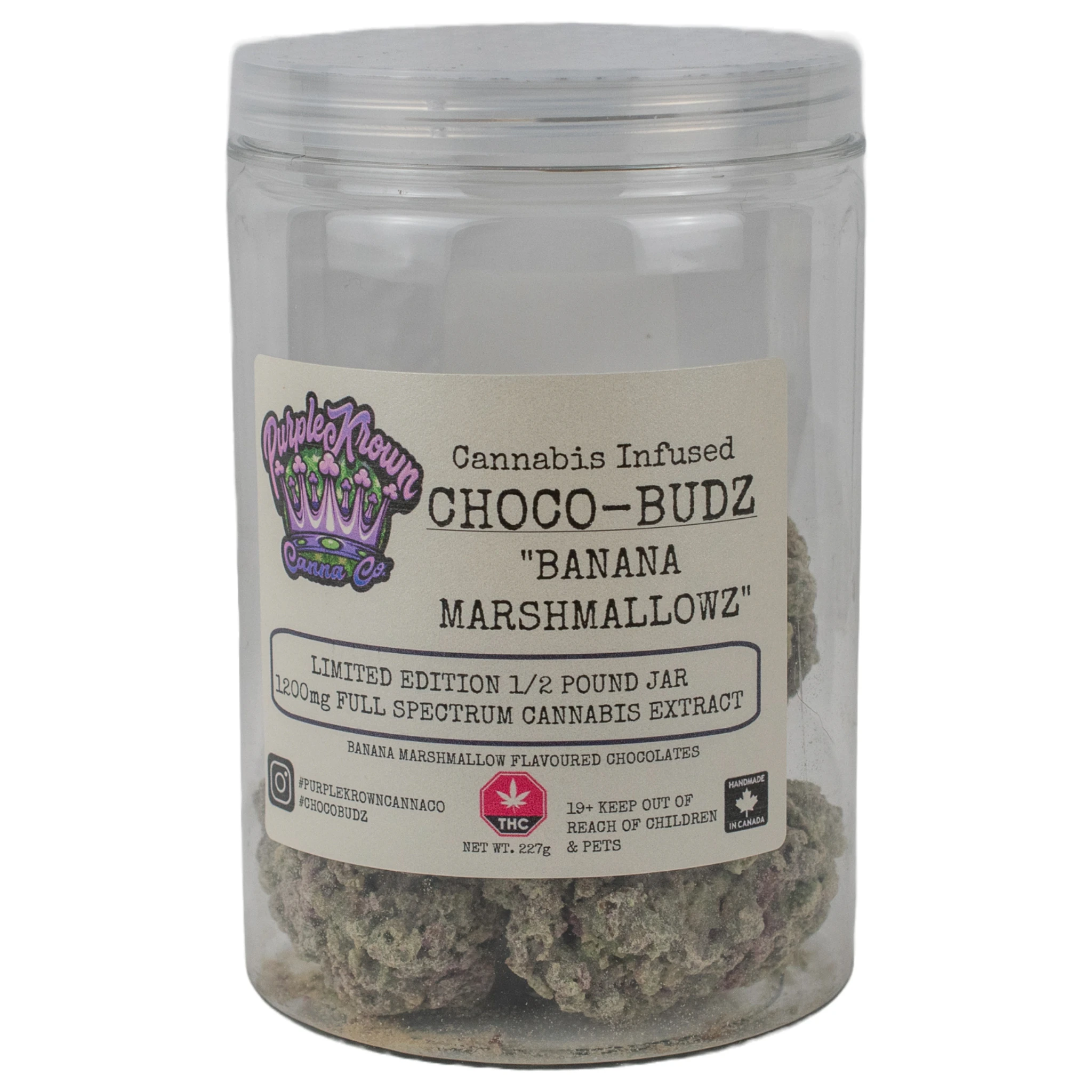 Purple Krown - Banana Marshmallow Rice Treat - 1200mg - Purple Krown Main Image