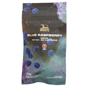 Honey Badger - Blue Raspberry Vape Cartridge - 1.1g - Honey Badger