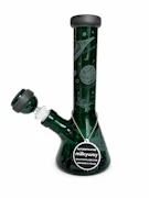 8" Teal Space Odyssey Bong - Milkyway