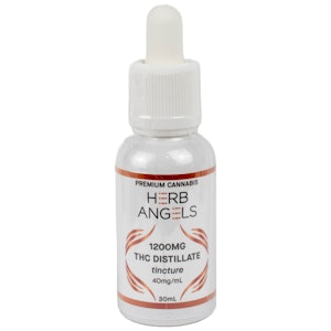 Herb Angels - THC Distillate Tincture - 1200mg - Herb Angels