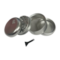 2.25" Grinder - Silver - 4pcs - Pulsar