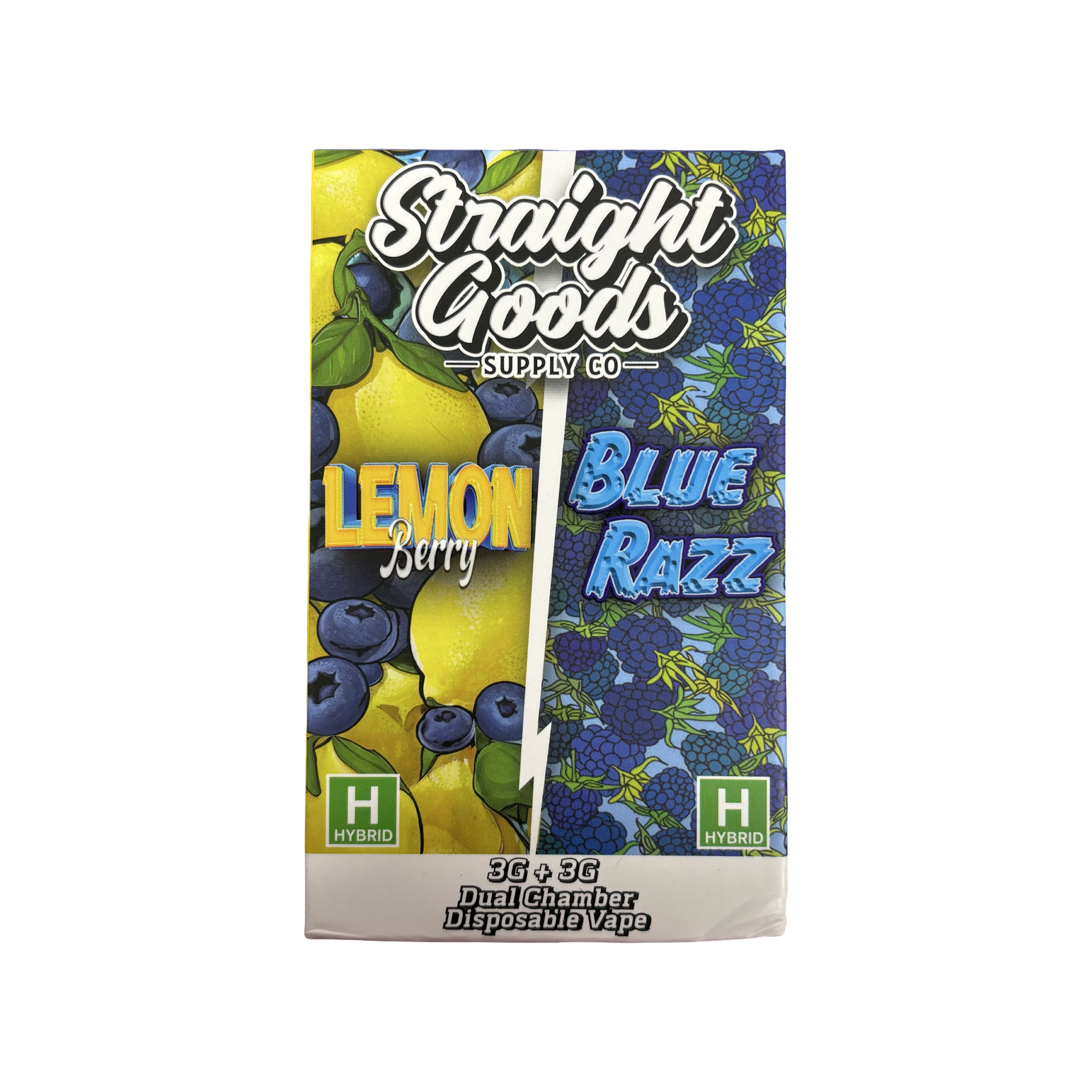 Straight Goods - Lemon Berry + Blue Razz Vape Pen - 6g - Straight Goods Main Image