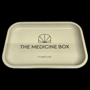 Medium Rolling Tray - Light Cream - The Medicine Box
