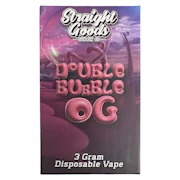 Double Bubble OG Vape Pen - 3g - Straight Goods