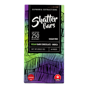 Euphoria Extracts - Vegan Dark Chocolate - Indica - 250mg - Euphoria Extracts