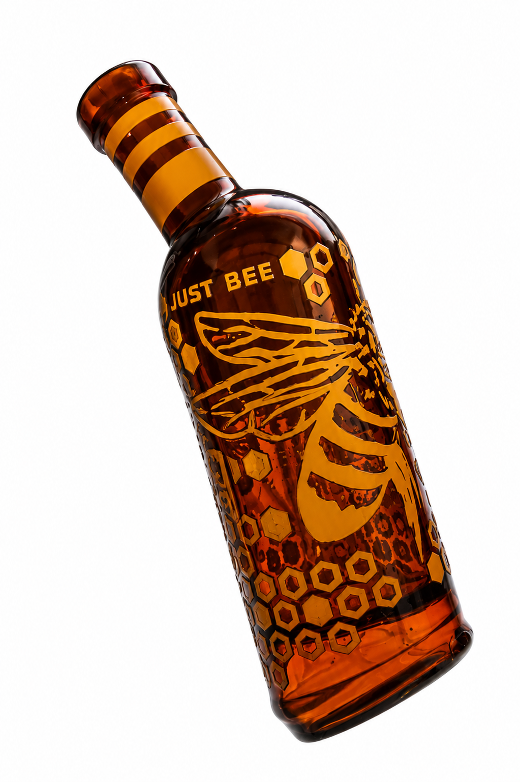 Amber Nectar Wet Puffco Peak Attachment - Milkyway