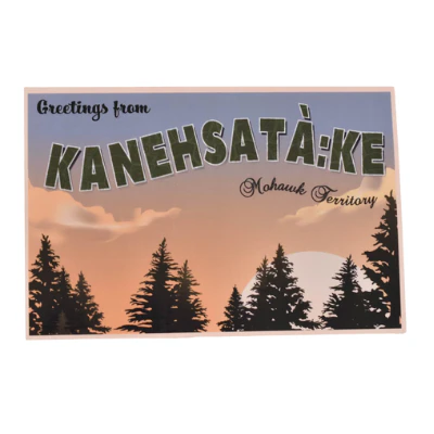 The Medicine Box - Kanehsatake Post Cards Main Image